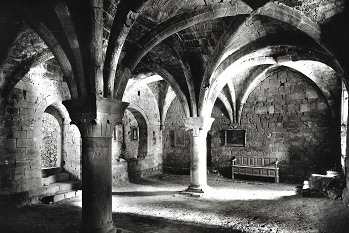 Photos des archives de l'Abbaye de Celle  : Salle capitulaire